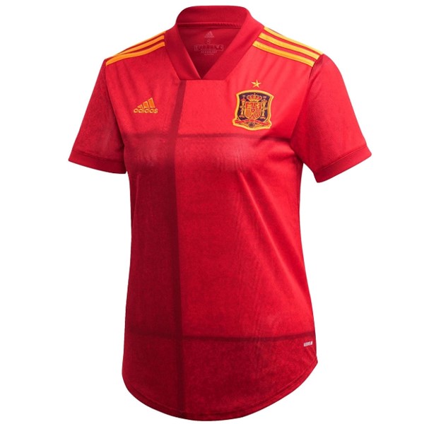 Maillot Football Espagne Domicile Femme 2020 Rouge